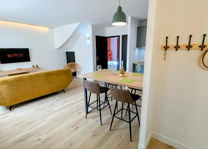151 - Terrasse & Jacuzzi, Rue Trivalle, Pied De La Cite De - Climatisation, Netflix, Fibre Διαμέρισμα