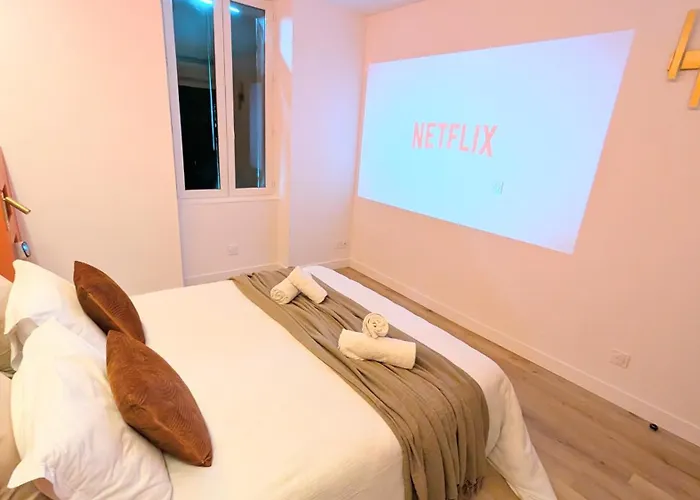 151 - Terrasse & Jacuzzi, Rue Trivalle, Pied De La Cite De - Climatisation, Netflix, Fibre Διαμέρισμα Καρκασόν
