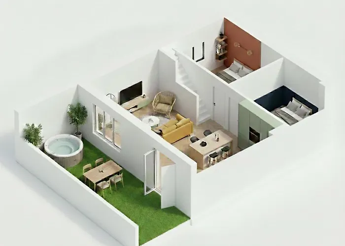 Daire 151 - Terrasse & Jacuzzi, Rue Trivalle, Pied De La Cite De - Climatisation, Netflix, Fibre *